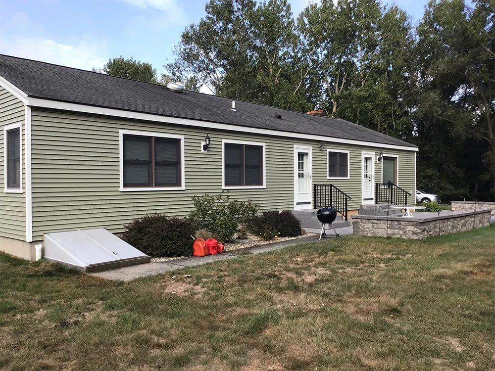 vinyl siding installation